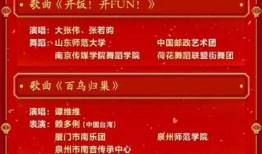 央視春晚節目單爆料視頻